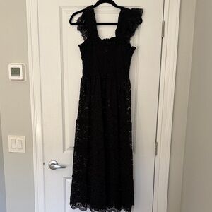 Hill house home Black Lace Dress